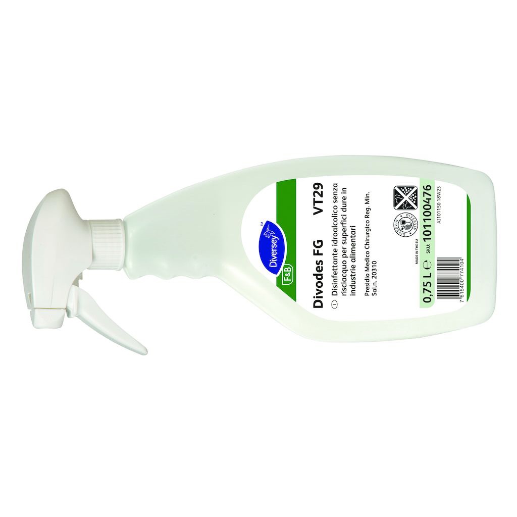 Divodes FG Vt30 750ML — Dezinfectant contact alimentar