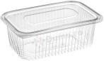 Caserola cu capac PET, 2000gr, 100 buc/set
