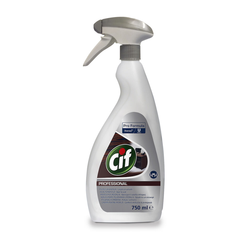 Cif Professional Cremă pentru Mobilier 6x0.75L