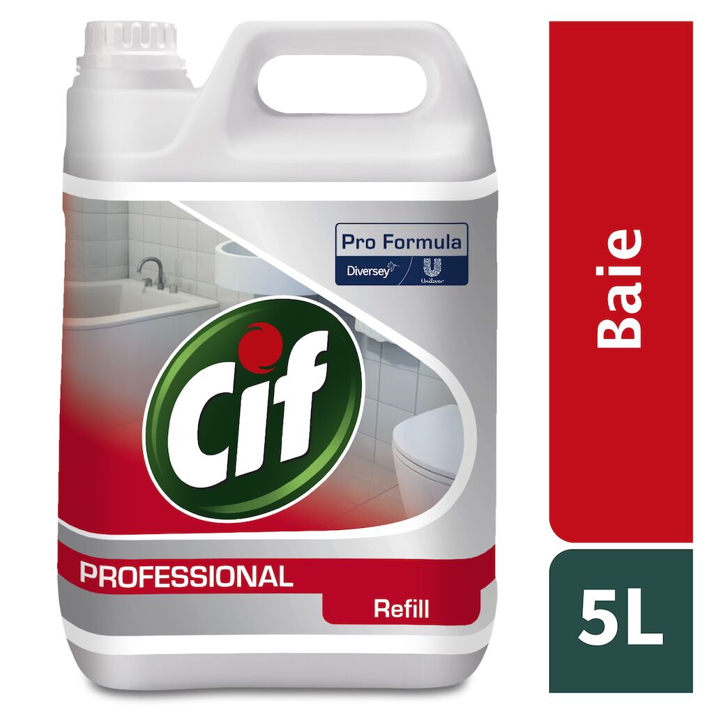 Cif Professional Detergent pentru Baie 2 în 1 1x5L