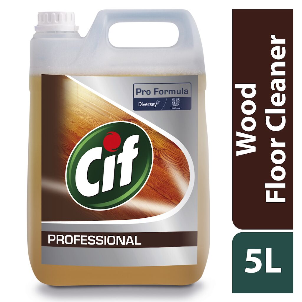 Cif Professional Detergent pentru Suprafețe Dinlemn 2x5L