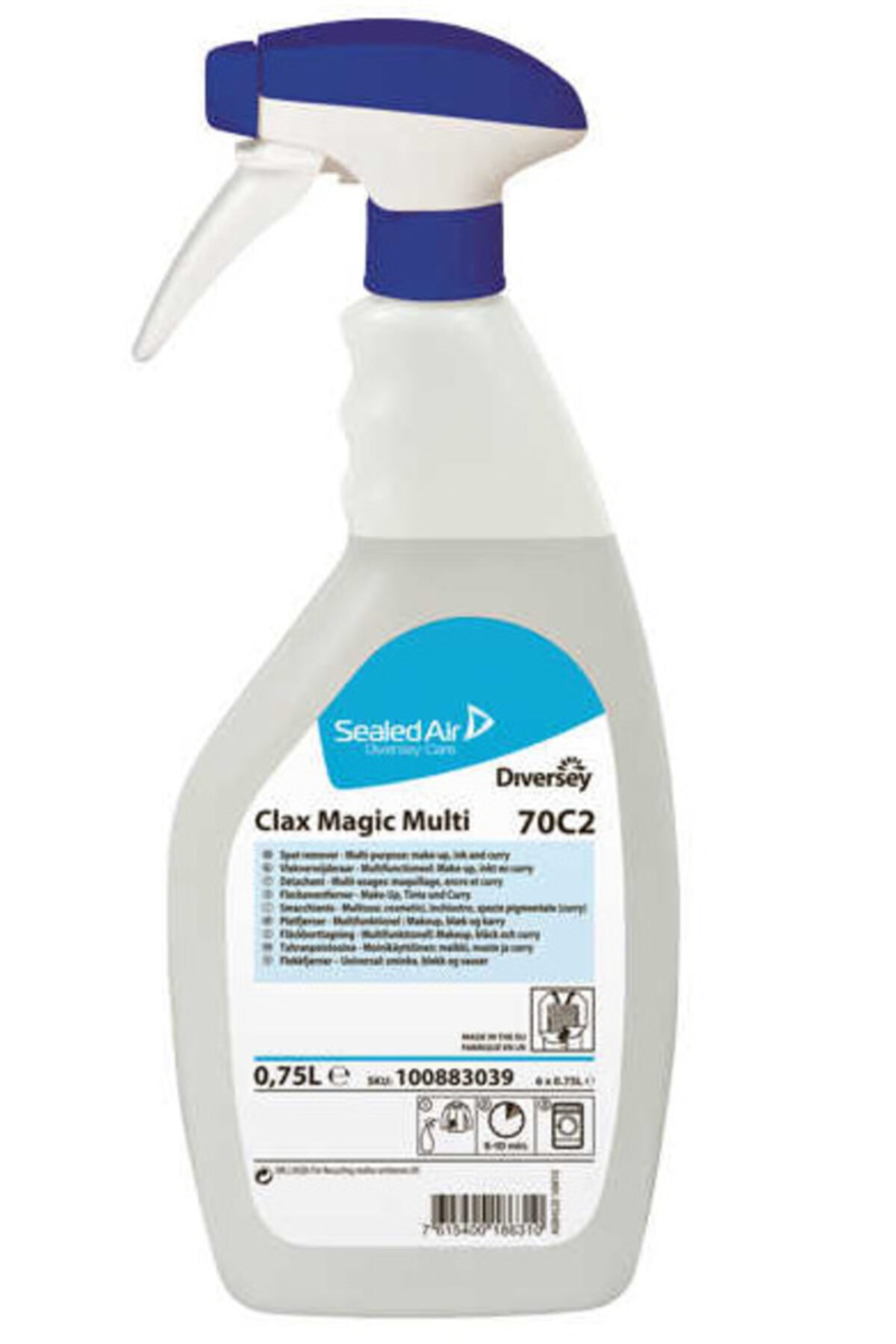 Clax Magic Multi 0.75L — Detașant solvenți pete diverse