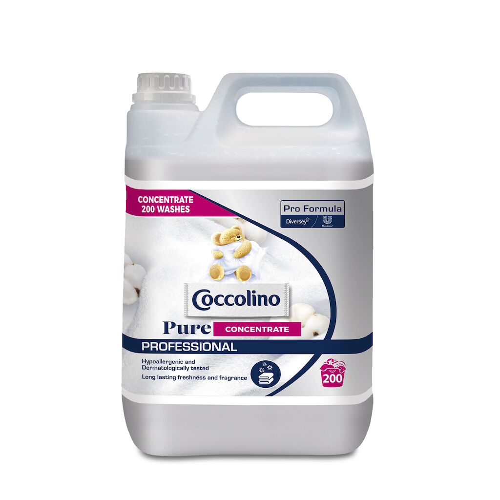 Coccolino Professional Balsam Concentrat de Rufe Pure 2x5L