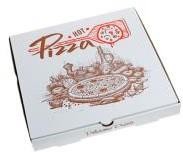 Cutie pizza 32 cm, alba, 100 buc/set