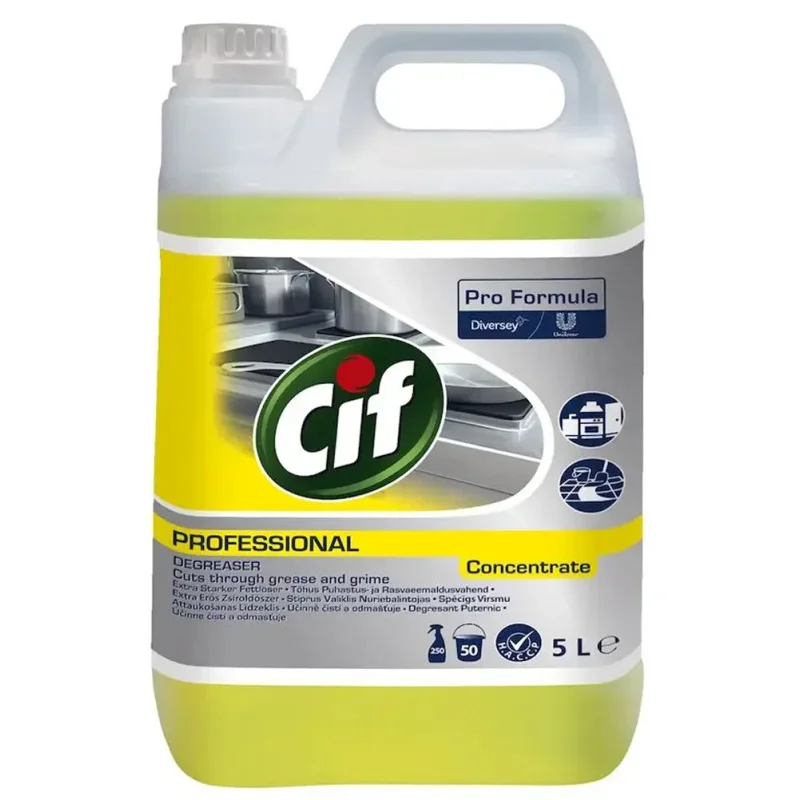 Cif Professional Degresant Puternic Concentrat 2x5L
