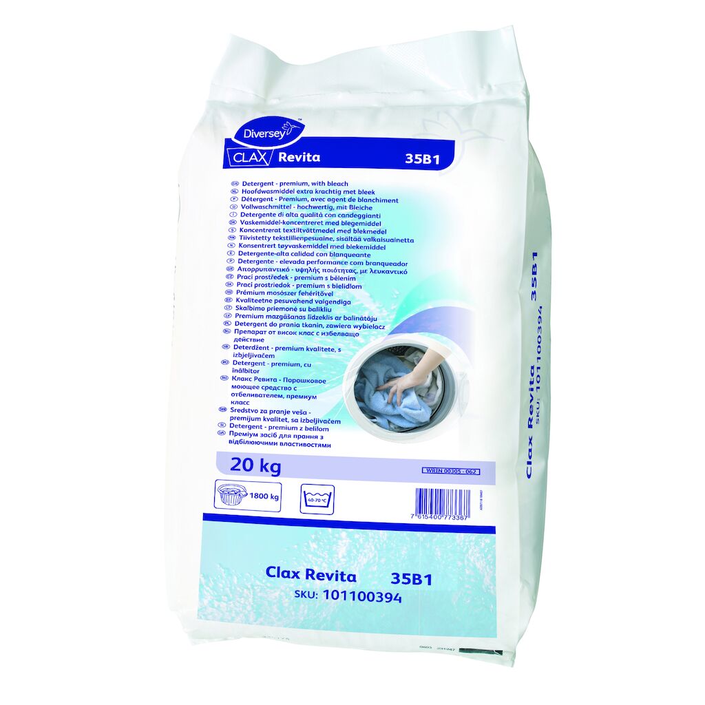 Clax Revita 20KG — Detergent complet rufe