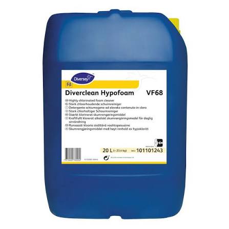 Hypofoam 20L — Detergent alcalin clorinat