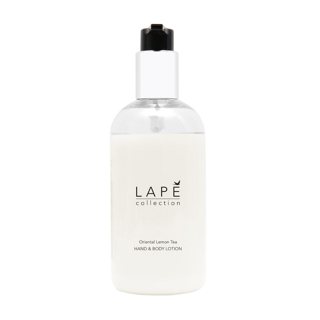 LAPĒ Collection Oriental Lemon Tea Hand & Body Lotion 8x0.3L - Cremă pentru mâini şi corp cu parfum de ceai oriental cu lămâie