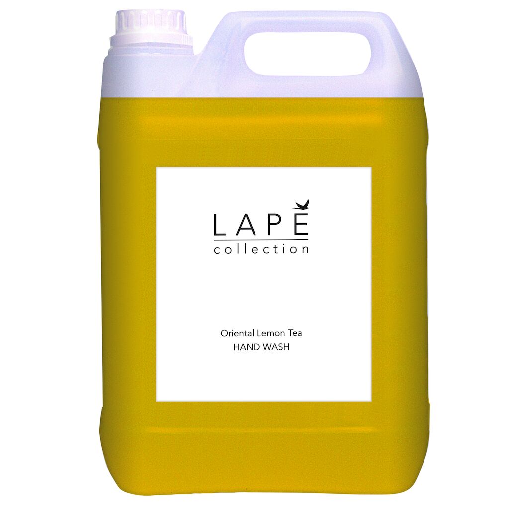 LAPĒ Collection Oriental Lemon Tea Hand Wash 2x5L - Săpun pentru mâini cu parfum de ceai oriental cu lămâie