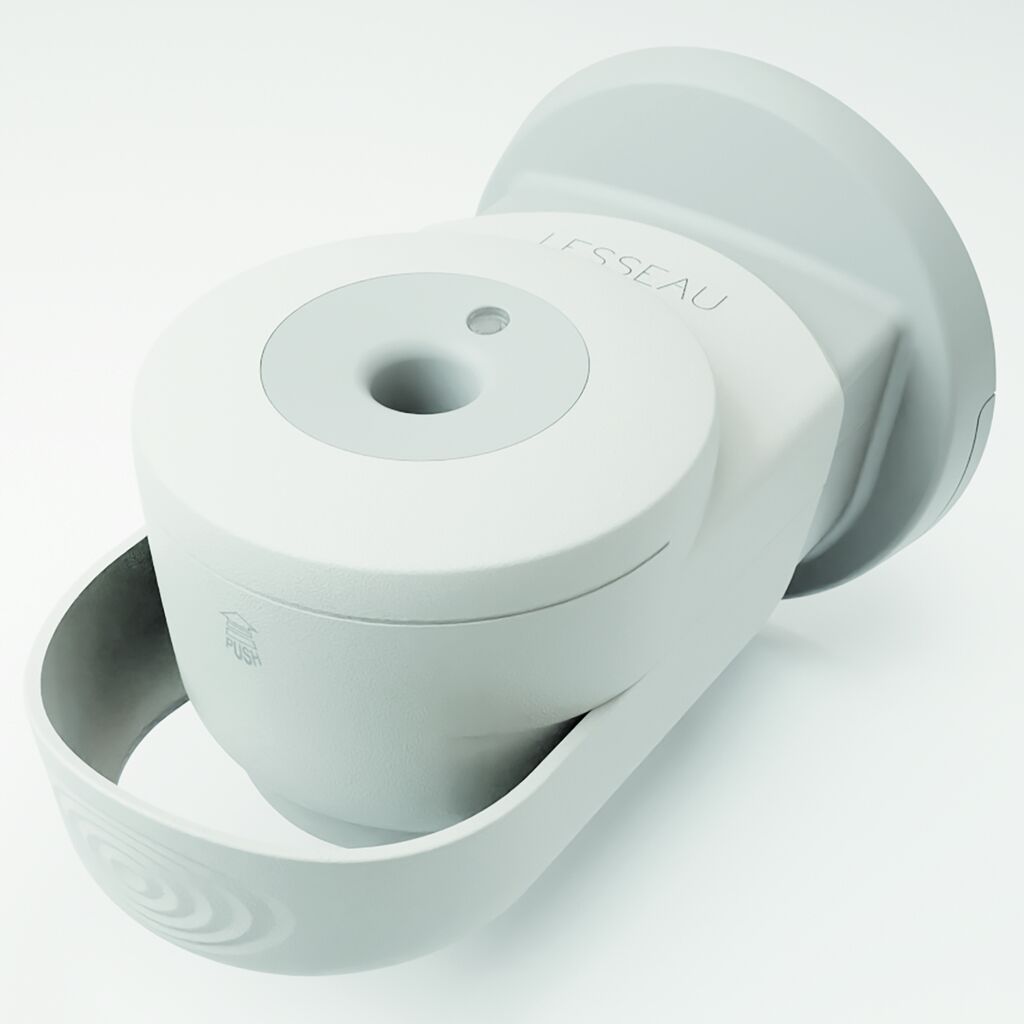 LESSEAU Hand Wash Bar Manual Dispenser 1Buc. - Alb - dozator manual de bare solide de spălare a mâinilor