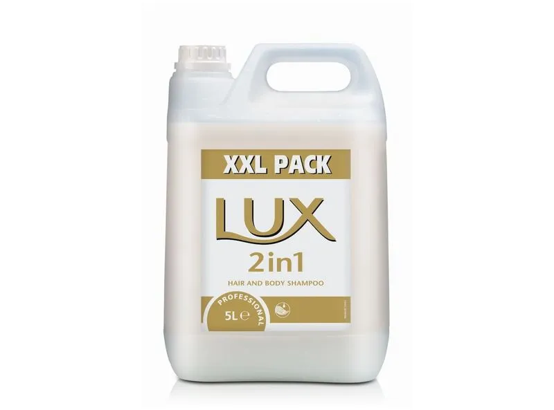 Lux Professional 2 în 1 Șampon și Gel de Duș 2x5L