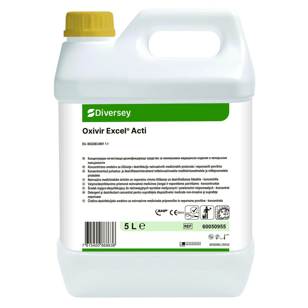 Oxivir Excel Acti 5L — Dezinfectant peroxid suprafețe