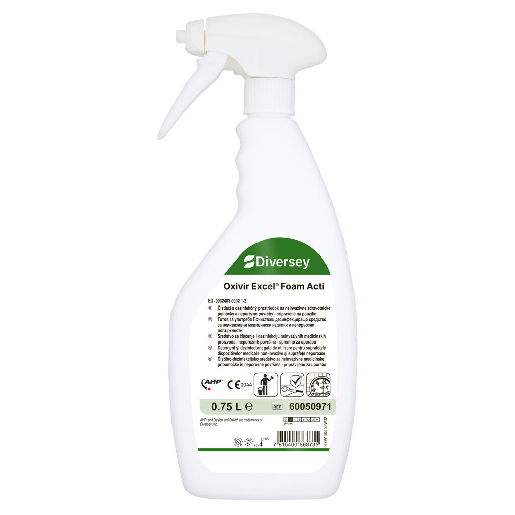 Oxivir Excel Foam Acti 750ML — Spumă dezinfectantă