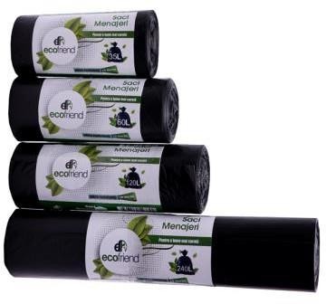 Saci menajeri 160L, 10 buc/rola, 15 role/bax