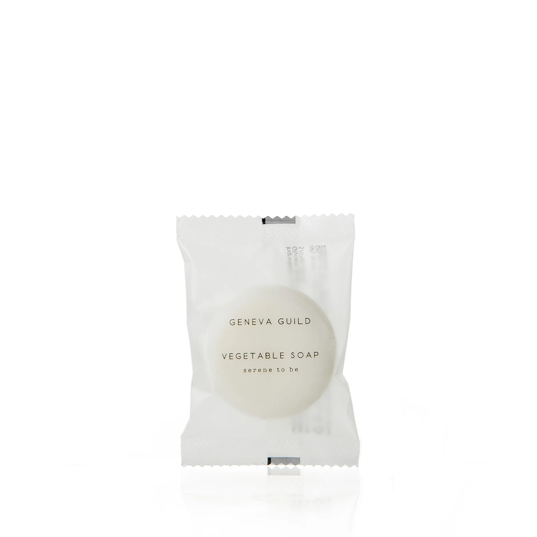 Săpun Rotund Vegetal 20 G Flow-Pack PP Transparent Mat
