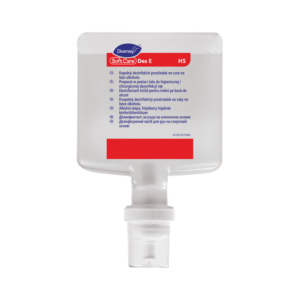 Soft Care Des E IC 1.3L — Gel dezinfectant alcool mâini