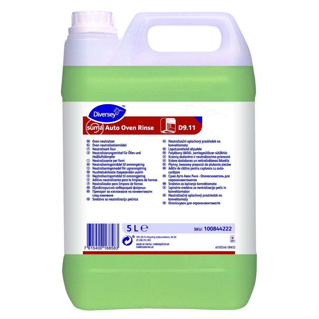 Suma Auto Oven Rinse D9.11 5L — Clătire cuptoare auto