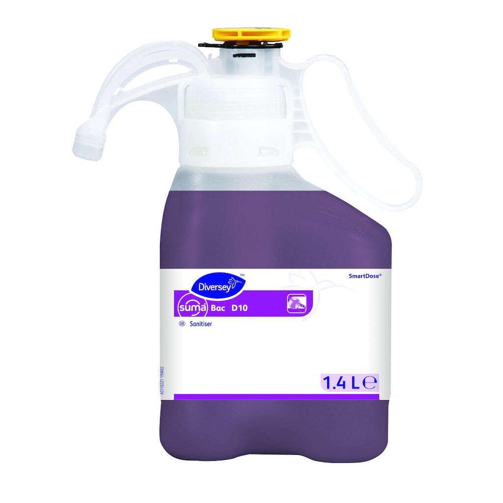 Suma Bac D10 1.4L — Dezinfectant suprafețe și ustensile