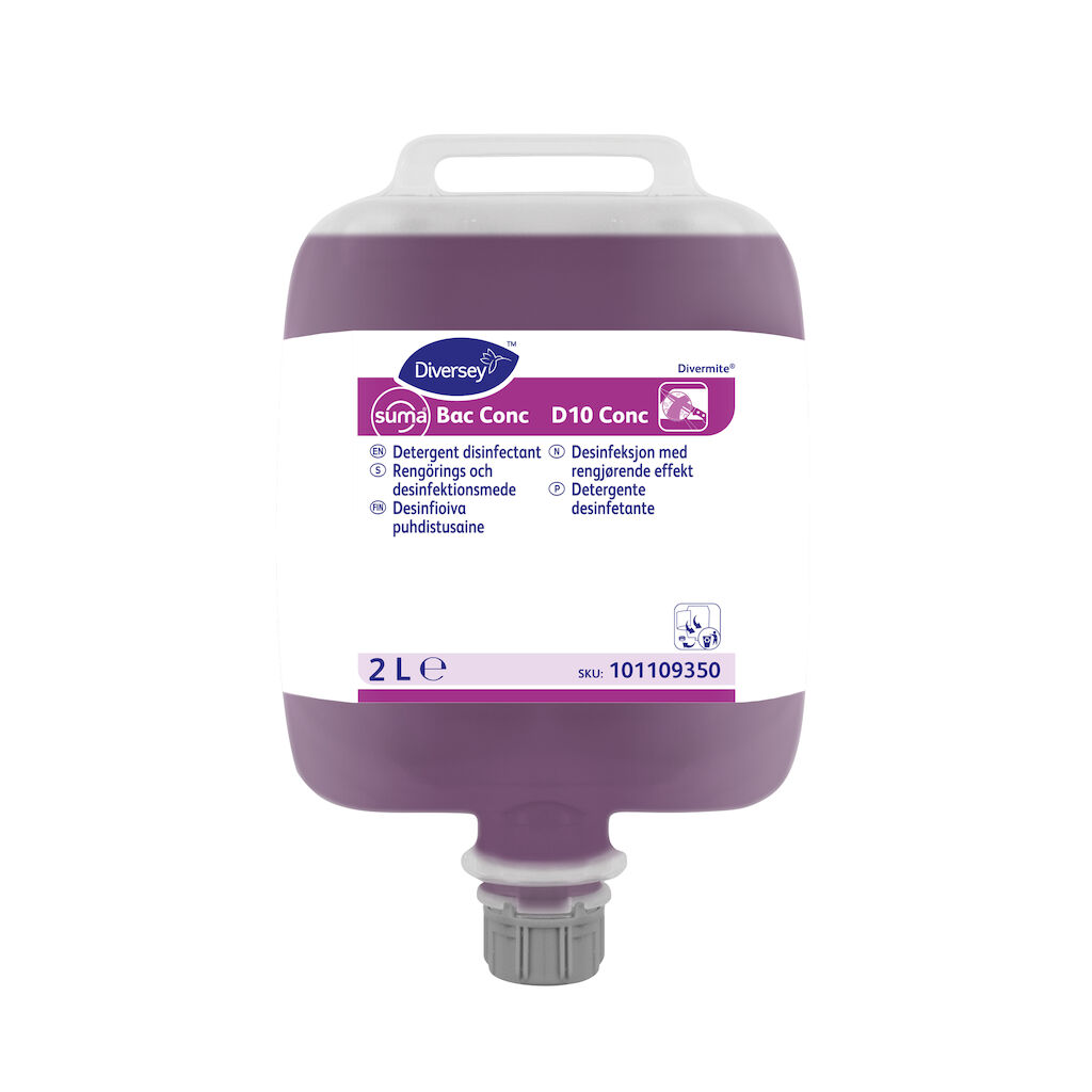 Suma Bac D10 Conc 3x2L — Dezinfectant concentrat suprafețe