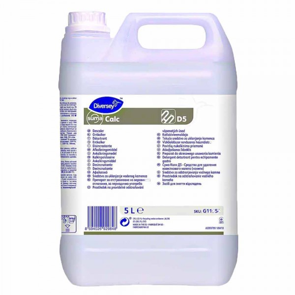 Suma Calc D5 5L — Detartrant calcar