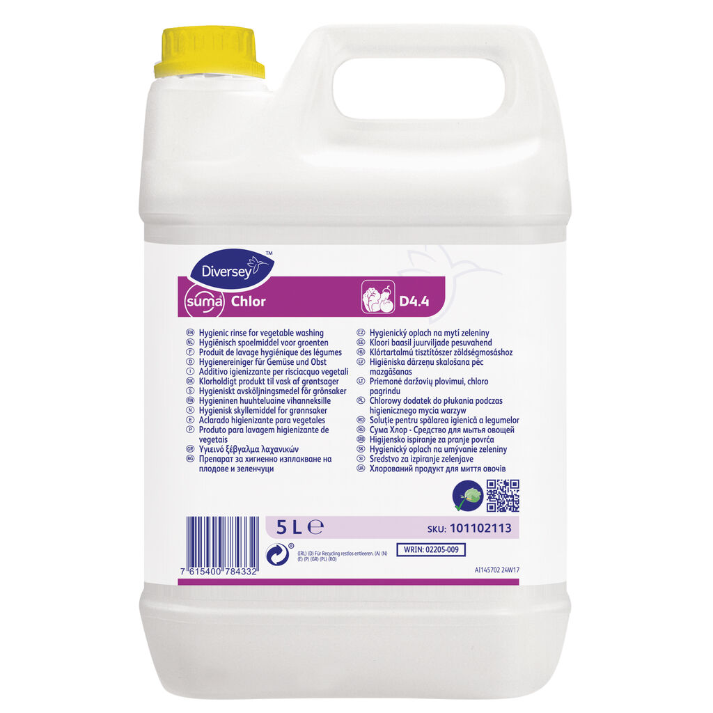 Suma Chlor D4.4 5L — Igienizare legume