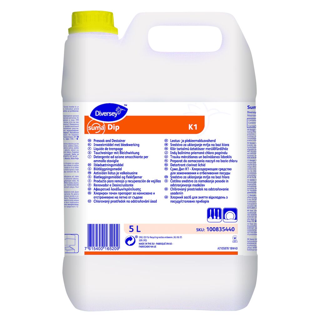 Suma Dip K1 5L — Detartrant cești și vesela