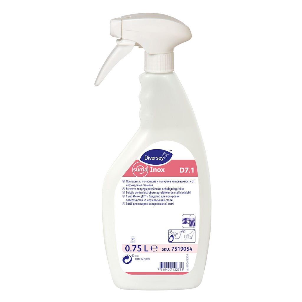 Suma Inox D7.1 6x0.75L — Întreținere inox