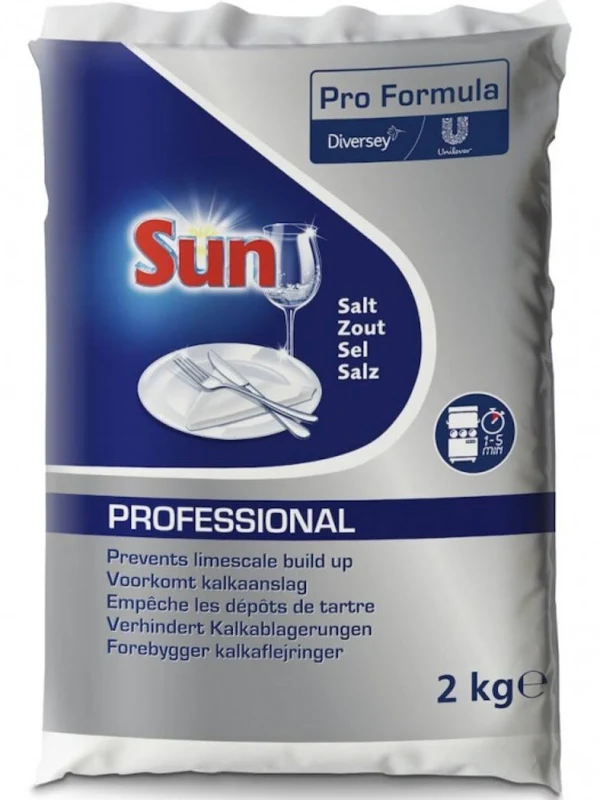 Sun Professional Sare pentru Mașina de Spălat Vase 6x2kg