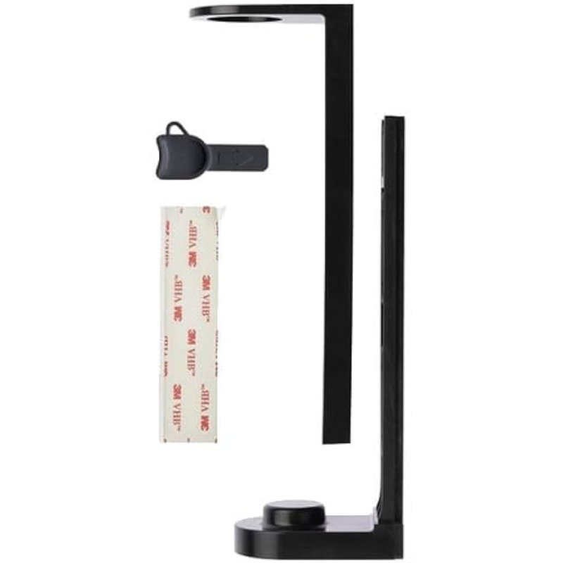 Suport GFL plastic negru pentru dispenser hotelier 380ml / 480ml
