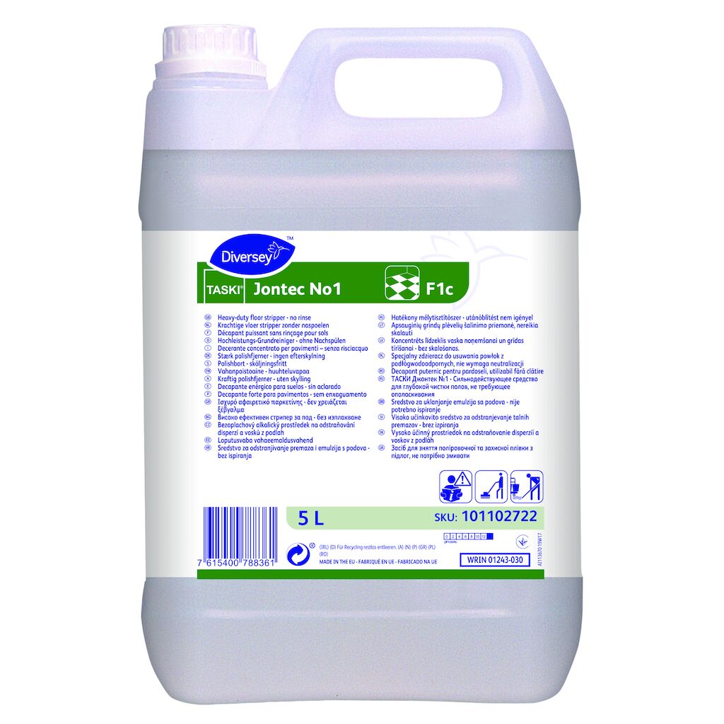 TASKI Jontec No. 1 5L — Decapant emulsii pardoseli