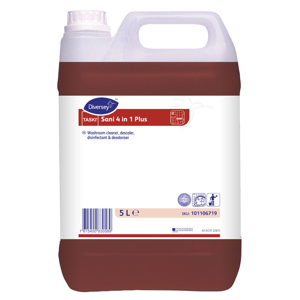 TASKI Sani 4in1 Plus 5L — Dezinfectant detartrant sanitare