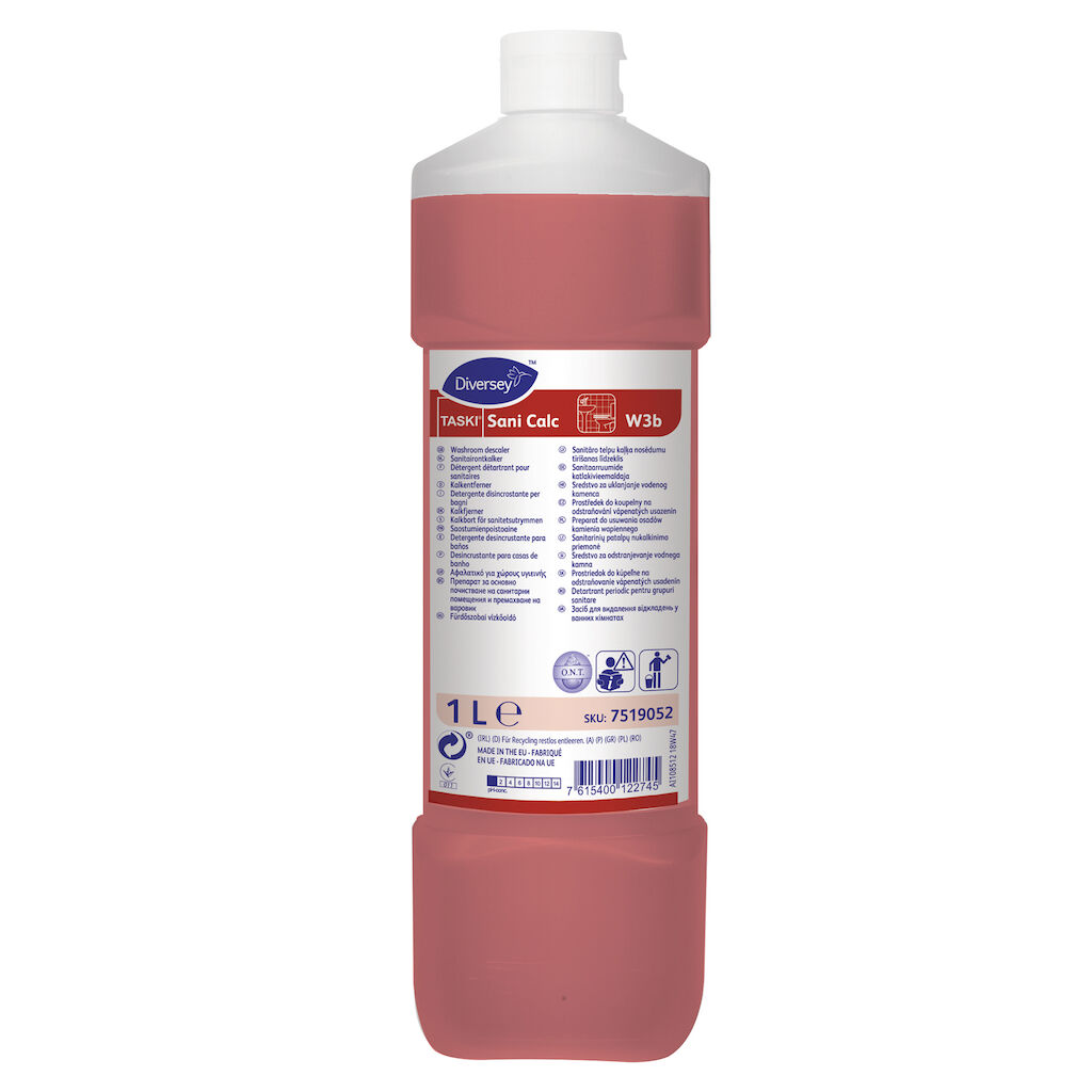 TASKI Sani Calc 1L — Detartrant suprafețe sanitare