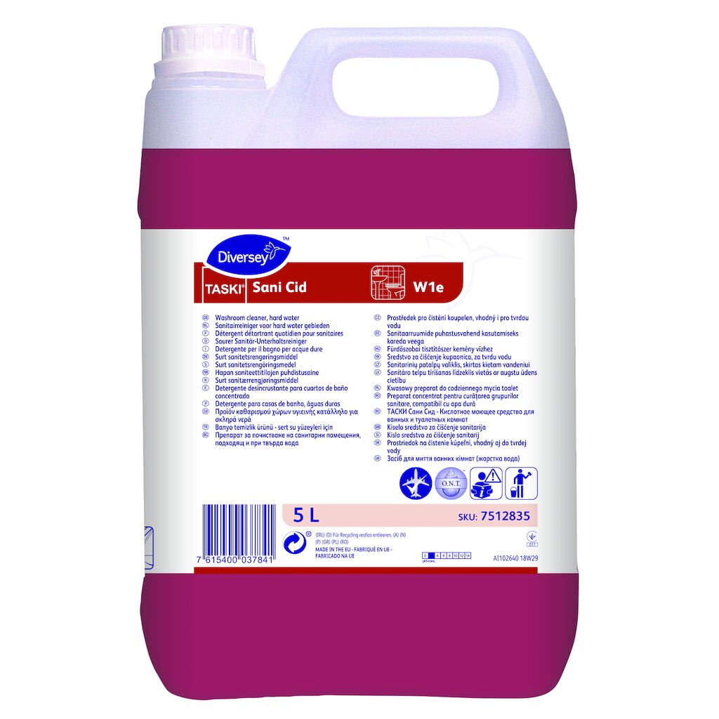 TASKI Sani cid 5L — Curățare zilnică sanitare
