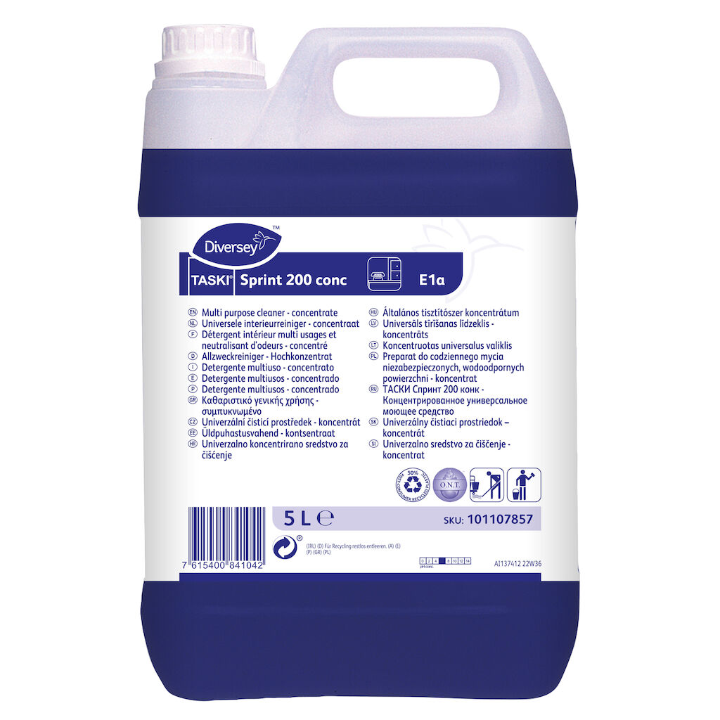 TASKI Sprint 200 5L — Detergent multifuncțional alcool