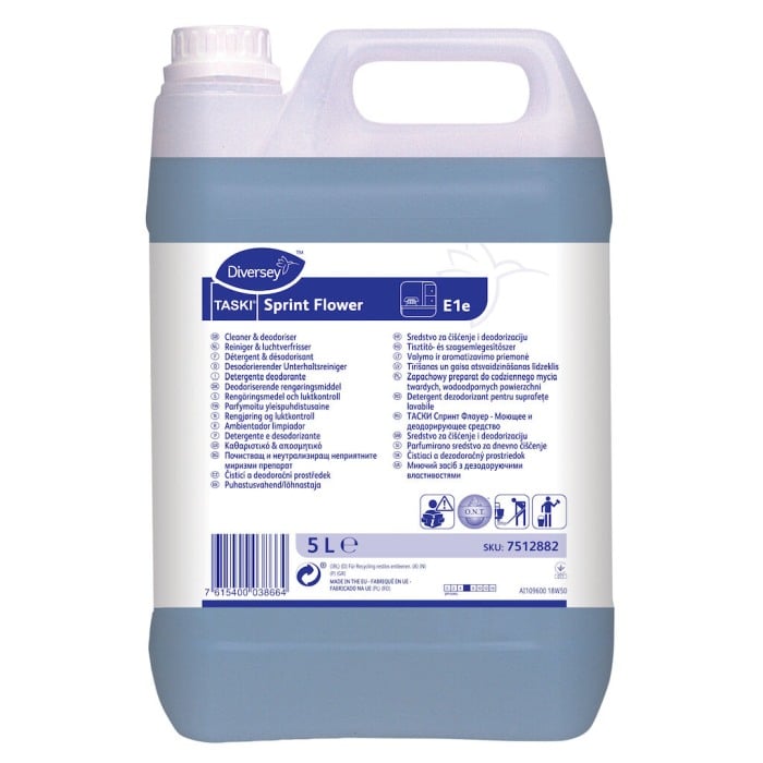 TASKI Sprint Flower 5L — Detergent parfumat suprafețe