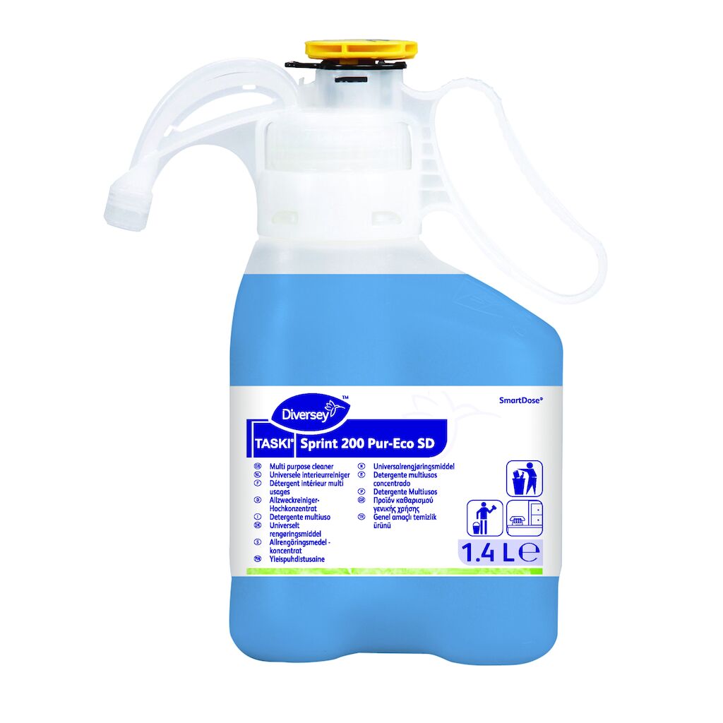 TASKI Sprint 200 SmartDose 1.4L — Detergent geamuri și suprafețe