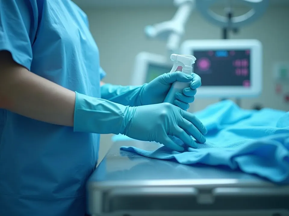 Dezinfectant pentru suprafețe dure și dispozitive medicale